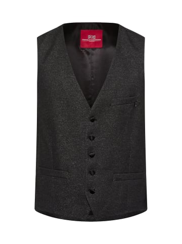 Finshley & Harding London Weste in schwarz - 0001