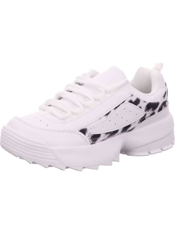 D.T. NEW YORK Schnürhalbschuh in weiß