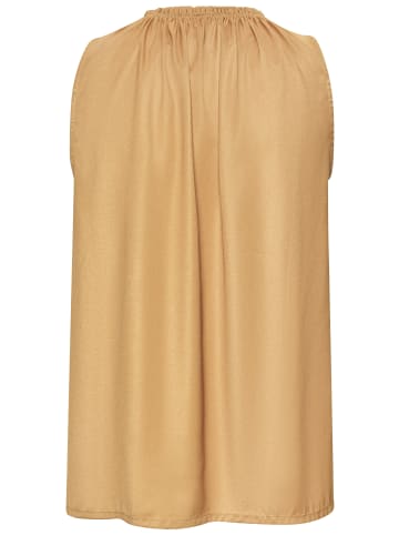 LASCANA Blusentop in goldfarben