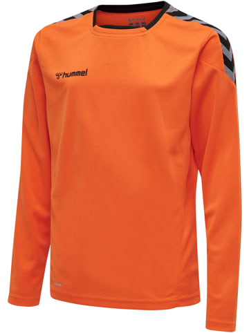 Hummel Hummel T-Shirt Hmlauthentic Multisport Unisex Kinder Atmungsaktiv Feuchtigkeitsabsorbierenden in TANGERINE