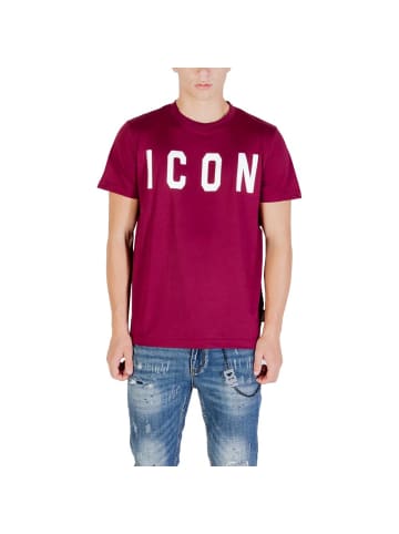 Icon Bordeaux Baumwolle T-Shirt