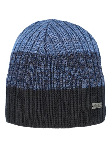 Eisglut Strickmütze in blau