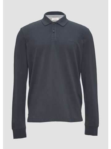 s.Oliver Polo-Shirt in 9581_schiefergrau