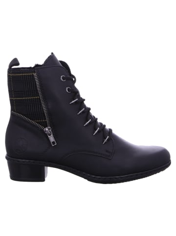 rieker Schnürstiefelette in schwarz