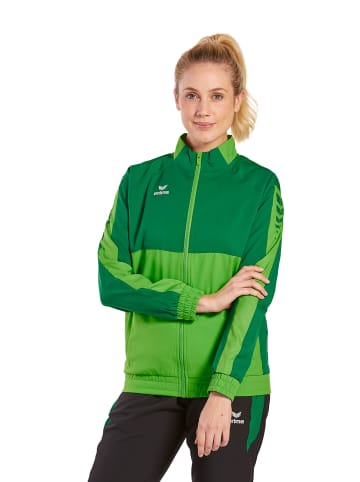 erima Damen Six Wings Präsentationsjacke in green/smaragd
