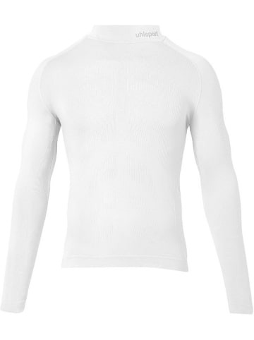 uhlsport  Longsleeve "Baselayer Turtle Neck Performance Pro" in Weiß