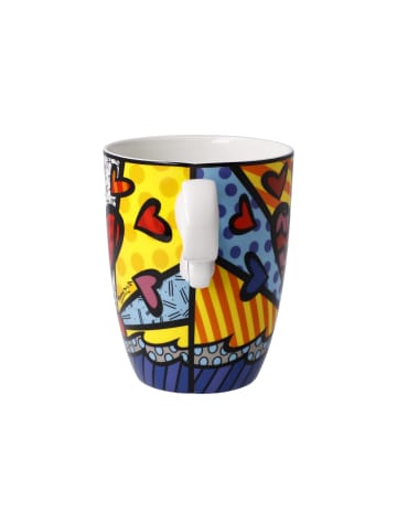 Goebel Künstlertasse " Romero Britto A New Day " in Bunt