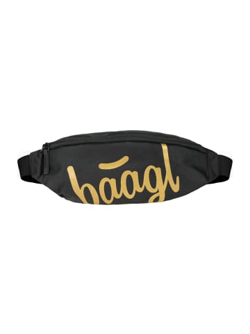 BAAGL Bauchtasche Snap in Schwarz Gold