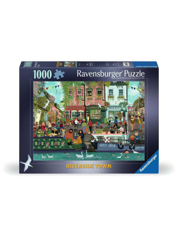 Ravensburger Ravensburger Puzzle 1.000 Teile Stadt am Fluss in bunt