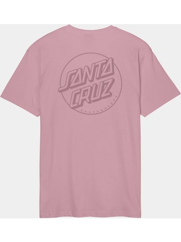 Santa Cruz T-Shirt "Tonal Opus Dot Stripe T-Shirt" in Pink