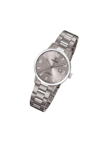 Festina Analog-Armbanduhr Festina Klassik silber mittel (ca. 31mm)