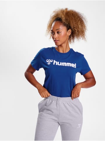 Hummel T-Shirt Hmlgo Damen in TRUE BLUE