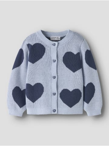 name it Strickjacke in Subdued Blue