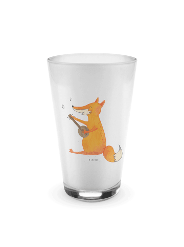 Mr. & Mrs. Panda Glas Fuchs Gitarre ohne Spruch in Transparent