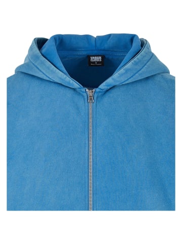 Urban Classics Zip-Kapuzenpullover in royal