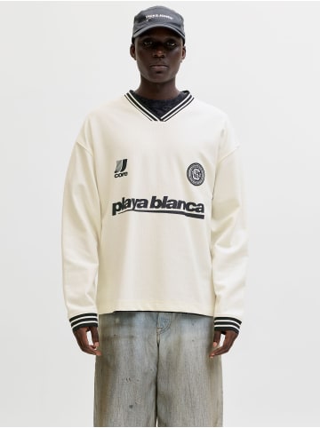Jack & Jones Sweatshirt in Cloud Dancer