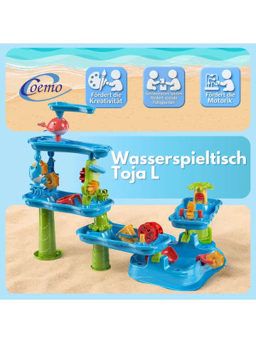 Coemo Wasserspieltisch TOJA Wasserfall in Blau