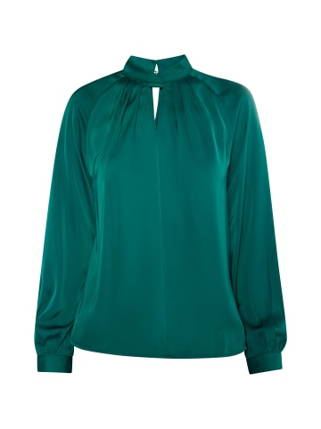 DreiMaster Damen Langarmbluse in Dunkelgrün