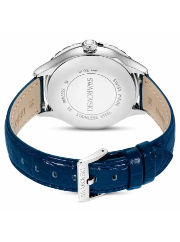 Swarovski Analoguhr für Damen in blau