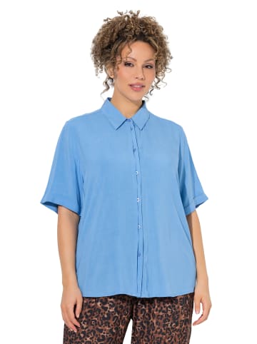 Ulla Popken Hemdbluse in zartblau