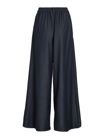 Vila Wide Leg Hose in Navy Blazer