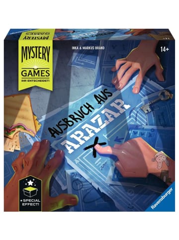 Ravensburger Brettspiel Mystery Games - Der Ausbruch aus Arazar Ab 14 Jahre in bunt