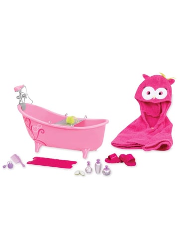 our generation Puppenzubehör Badewanne Pink mit Accessoires ab 3 Jahre in Mehrfarbig