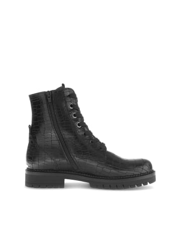 Gabor Comfort Schnürstiefeletten in schwarz