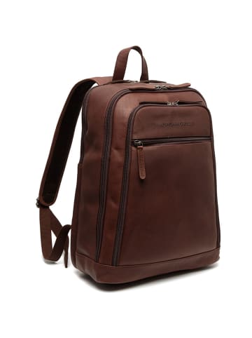 The Chesterfield Brand Wax Pull Up Business-Rucksack Leder 39 cm Laptopfach brown