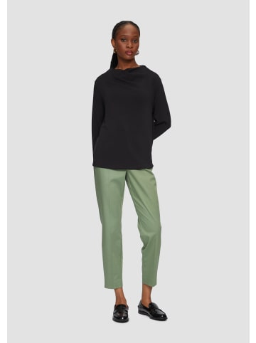 s.Oliver BLACK LABEL Sweatshirt langarm in Schwarz