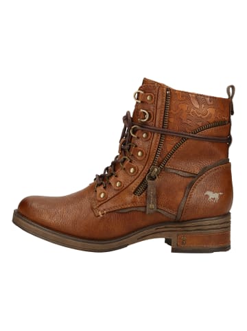 Mustang Stiefelette in Cognac