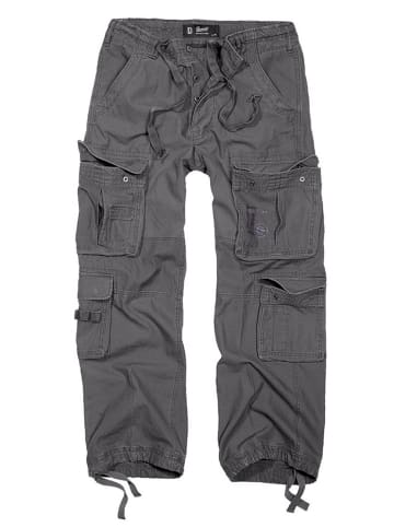 Brandit Cargohose "Pure Vintage Trouser" in Grau