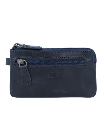 Braun Büffel Arezzo Schlüsseletui Leder 11 cm in d. blau