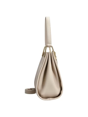 COCCINELLE Wallace - Schultertasche 28 cm (lambskin white/laurel green) in lambskin white/laurel green