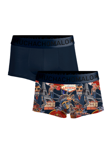 Muchachomalo 2er-Set: Boxershorts in Multicolor/Blue