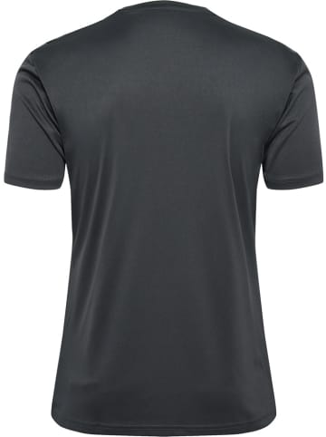 Hummel T-Shirt "Hmlauthentic Pl Jersey S/S" in Grau