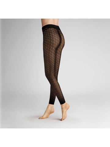 Hudson Feinstrumpfleggings Letter Fashion in Black