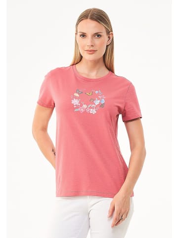 Organication T-Shirt "WOR13316" in Wüstenrosé