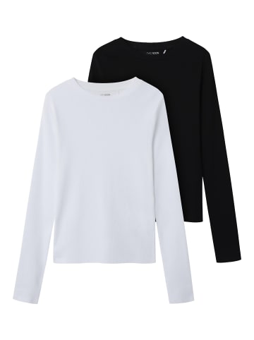 TWO SOON 2er-Pack Oberteil in Black
