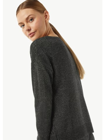 comma CI Strickpullover langarm in Schwarz