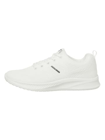 Jack and Jones JFWCROXLEY Knit Sneaker in Weiß