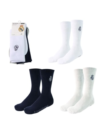 COFI 1453 Real Madrid Herren Socken 3er Pack in Mehrfarbig