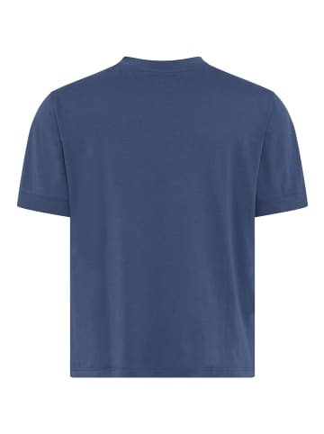 Man's World Rundhalsshirt in jeansblau