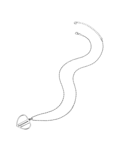 Glanzstücke München Kette mit Anhänger Sterling Silber Zirkonia weiß in silber