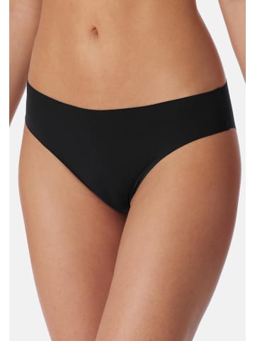 Schiesser Slip Invisible Light in Schwarz / braun