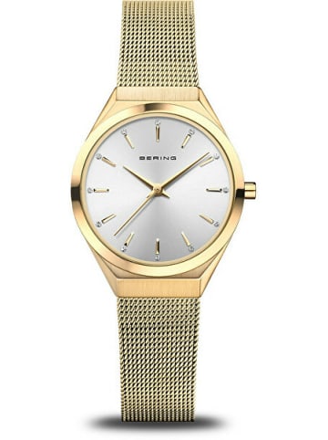 Bering Analoguhr für Damen in gold