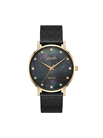 JOOP! Quarzuhr Edelstahl, IP gold in Gold