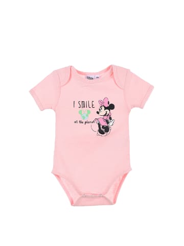 Disney Minnie Mouse 2er Set: Strampler in Rosa