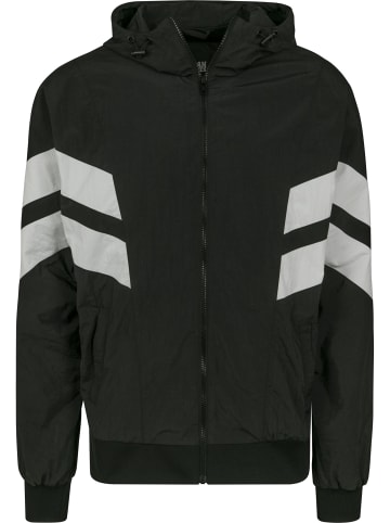 Urban Classics Track Jackets in blk/wht