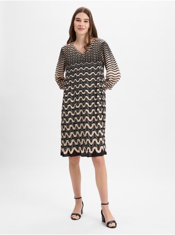 Betty Barclay Freizeitkleid in beige schwarz - 0001